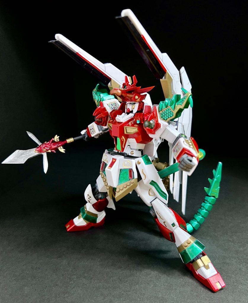 ▲砲撃形態本機のオリジナルギミック!...といえば聞こえが良いのですが、バラエーナのリサイクルです。開放型バレルにするなど、ロングレンジフィンファンネルを意識しています。