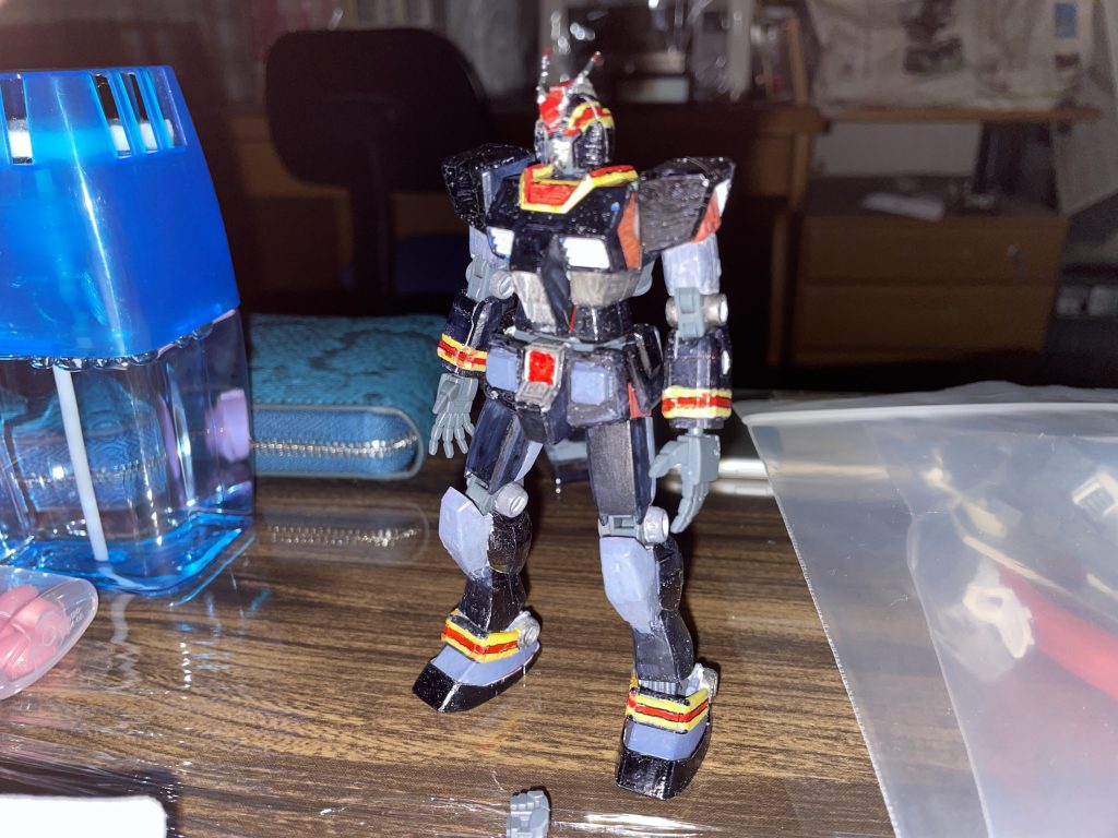 RX78s-r2   ビルドBLACK–2枚目/制作者：ガンプラ初級者