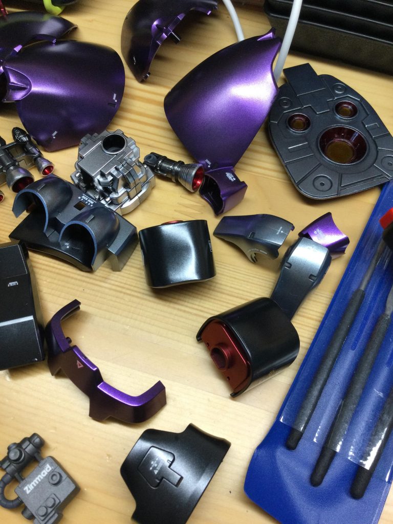 組み立て待ちの、パーツ類です‼︎最後までご覧いただきありがとうございました😊🙇‍♀️