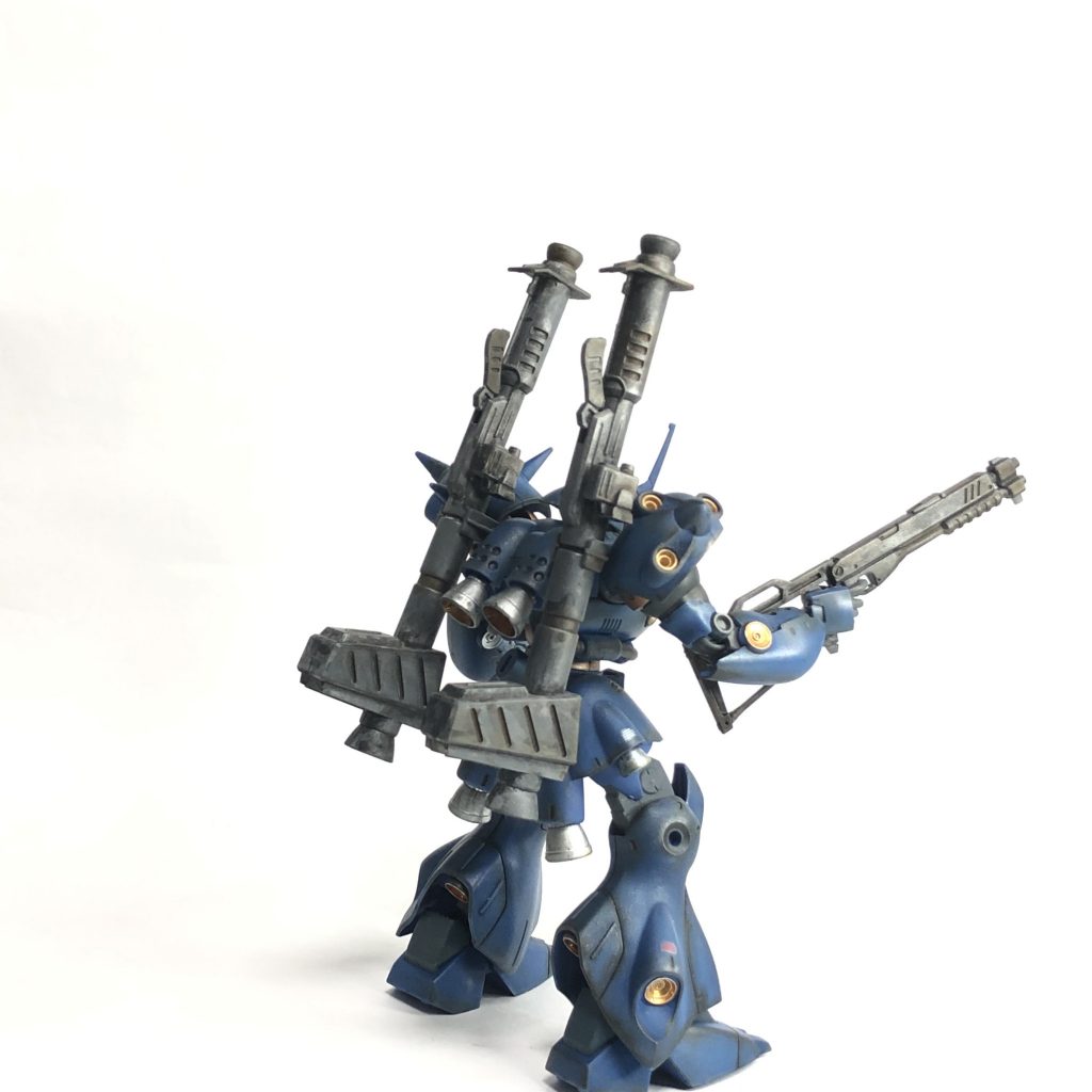 兵器はしっかり汚していく。