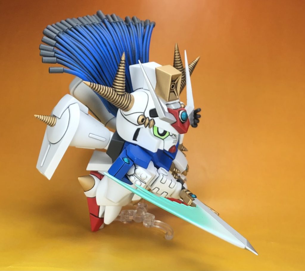 顔はガンドラのイラスト特有の雰囲気を目指しました