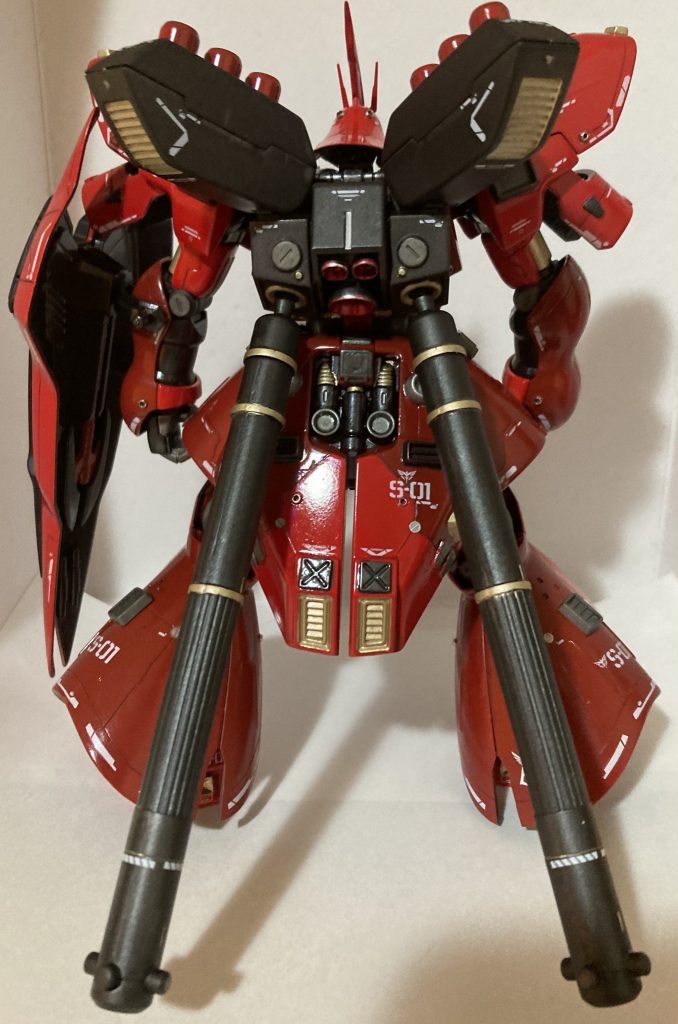 タンクはビルドアップパーツのものに換装しました。