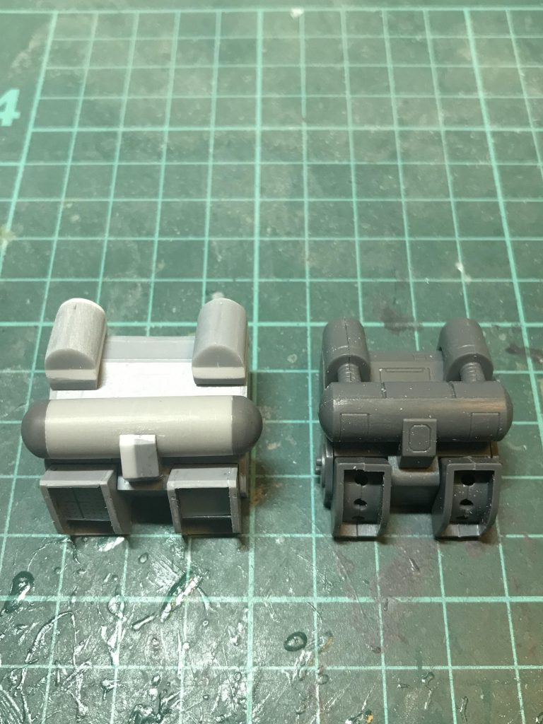 旧キットとの比較です