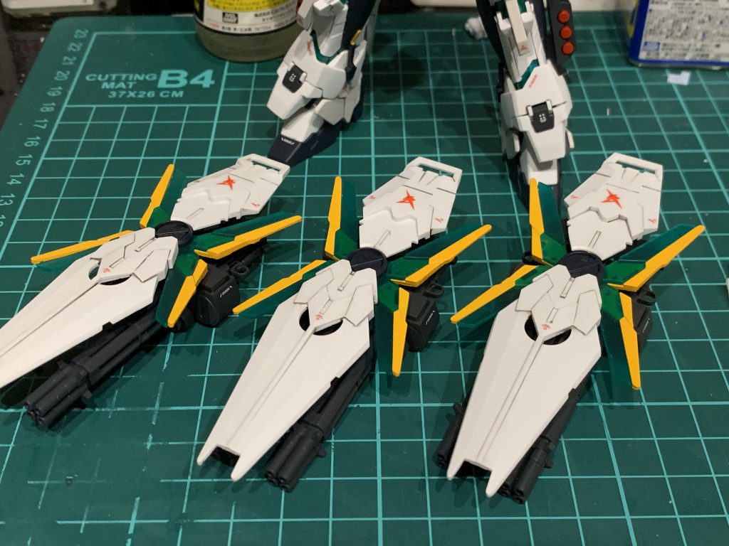 シールドファンネルのサイズに合うパーソナルマークデカール手持ちのデカールにあってよかったです（汗）