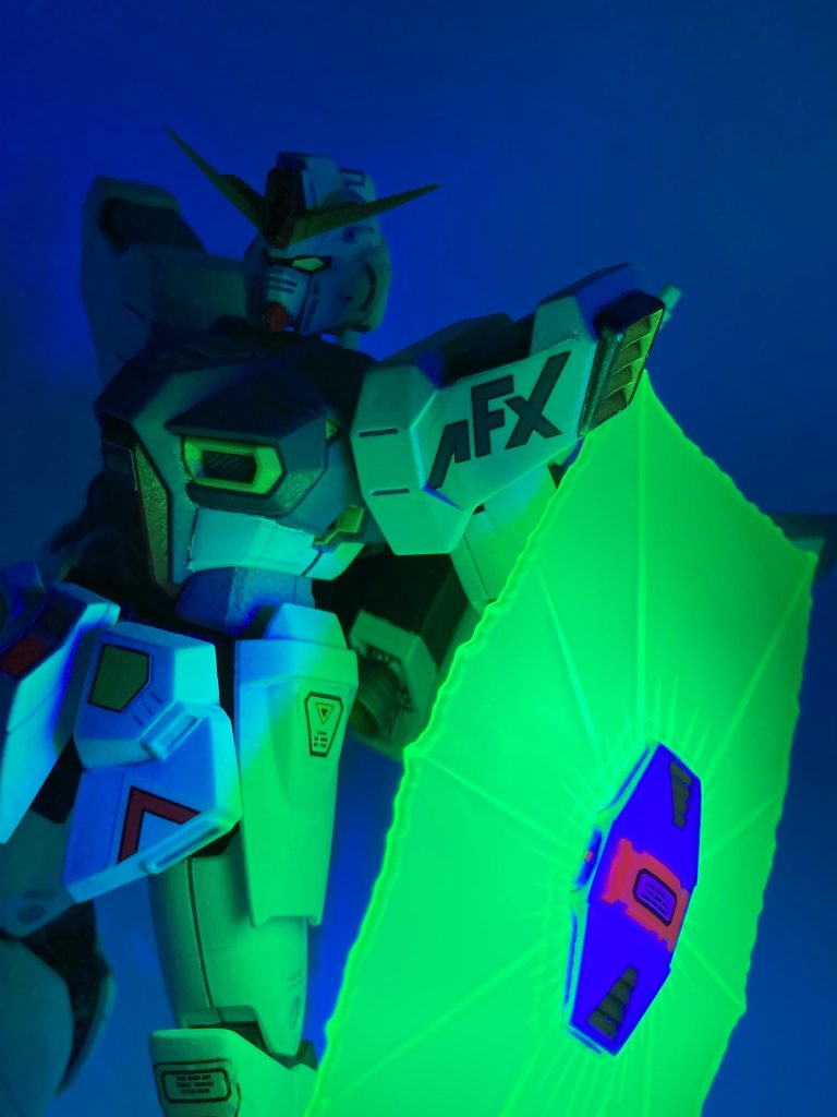 ビームシールドの光