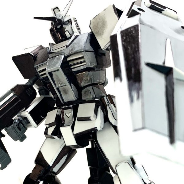 EGガンダム クラシックカラーパッケージイラスト風