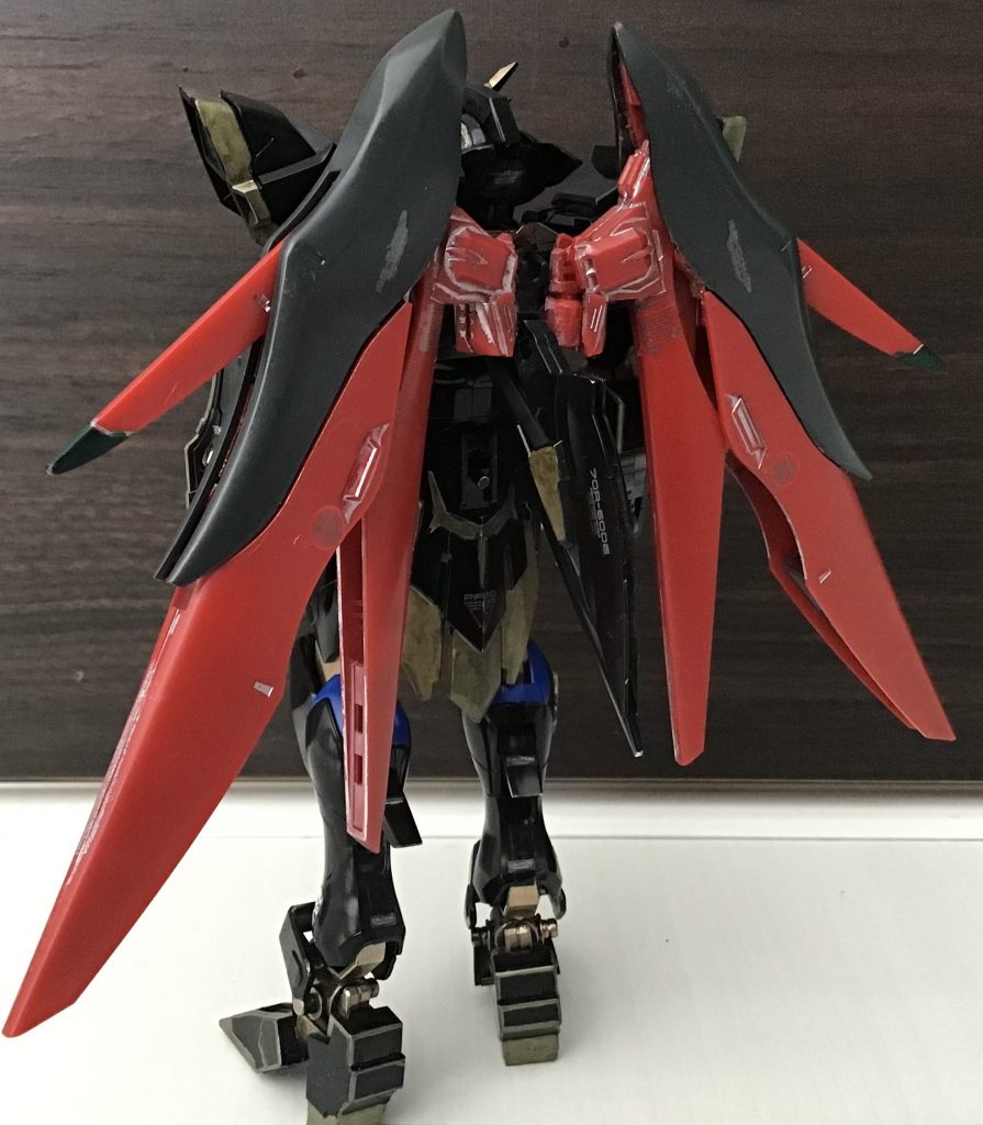 背面塗装剥げ所々ありますねぇ！