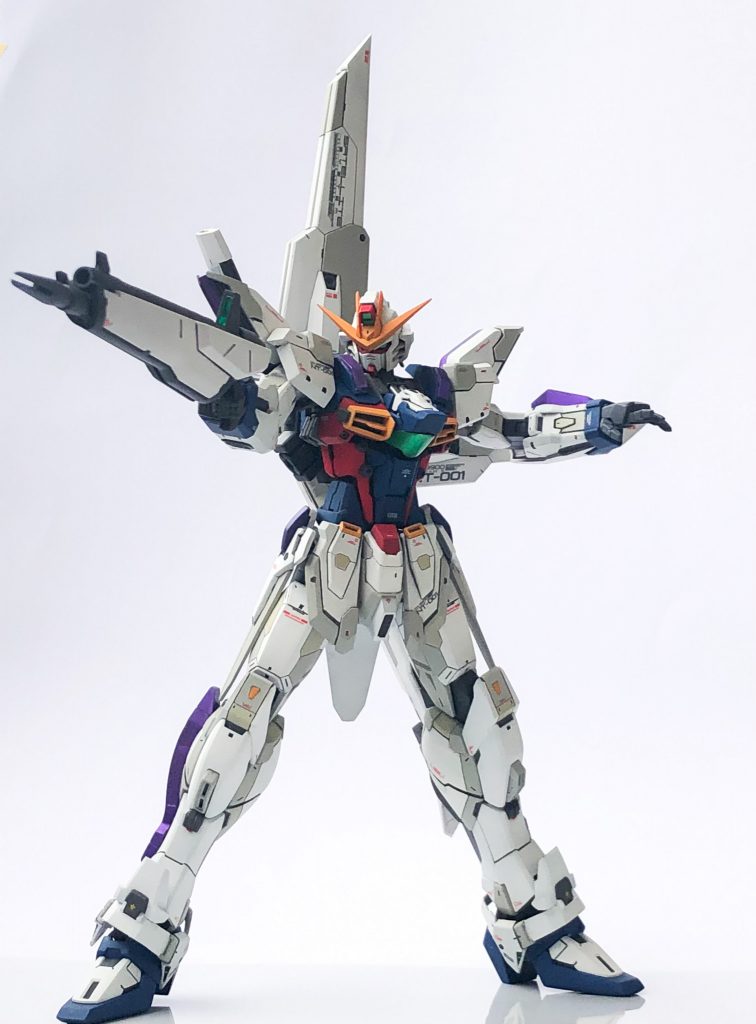 バスターシールドライフルもフリーダムのライフル使う予定でしたが、都合によりパスに