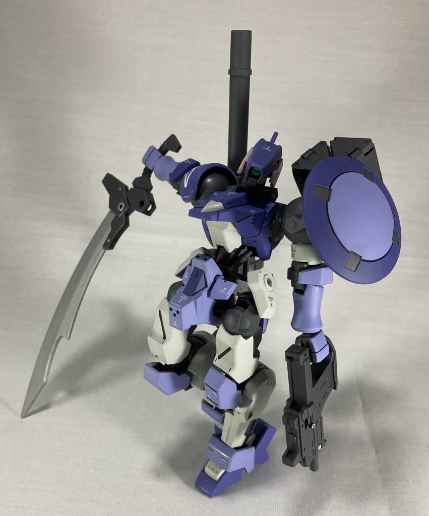 最後に改めてサムネの一枚、カラーリングも夢日記とその方がツイートしていたものを主軸にしつつ塗りました、ちゃんと出せているかは自信ないですけど青の強い薄い紫、藤色というそうです今回はこれで以上になります！とても楽しい制作でした！