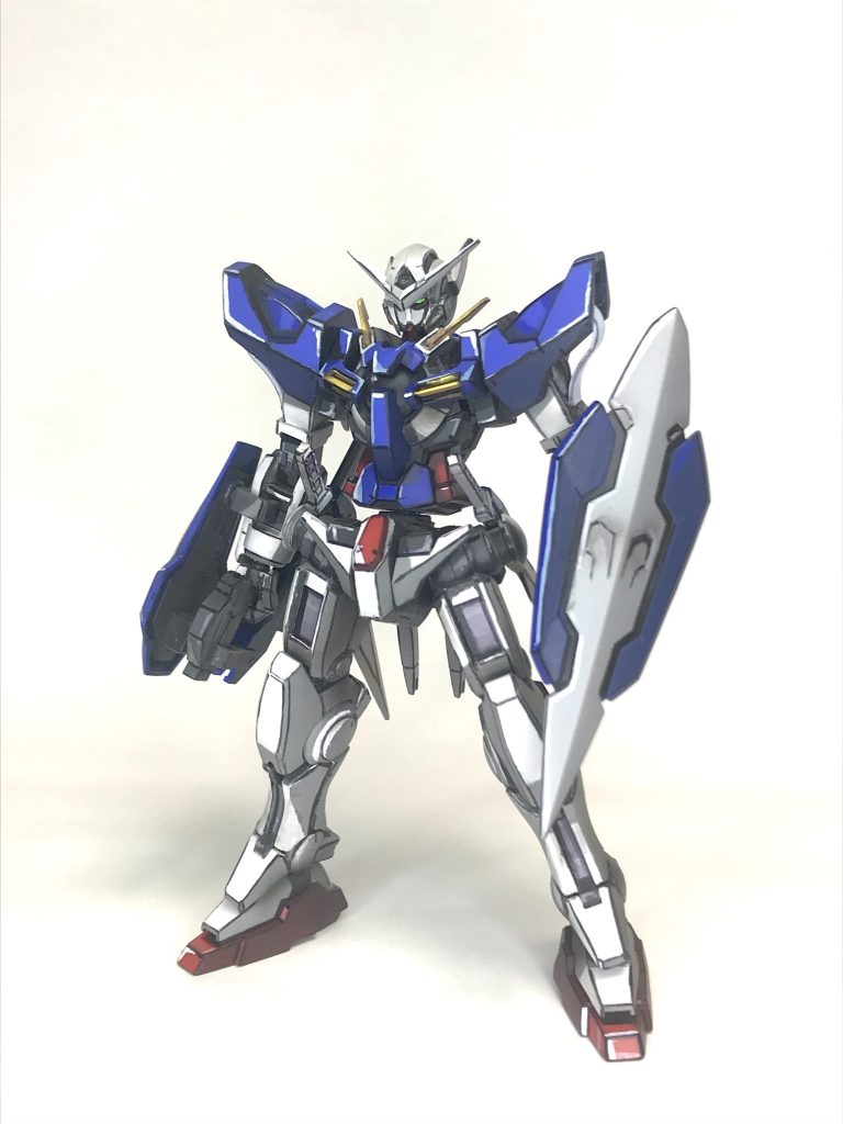 ガンダムエクシア　アニメ塗装