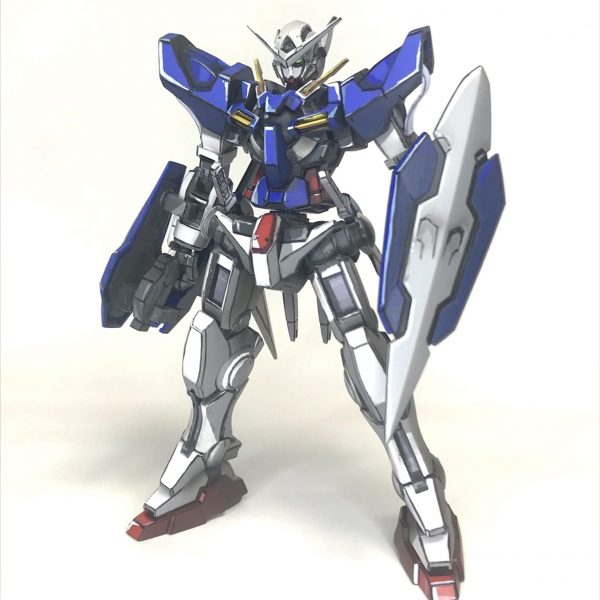 ガンダムエクシア　アニメ塗装