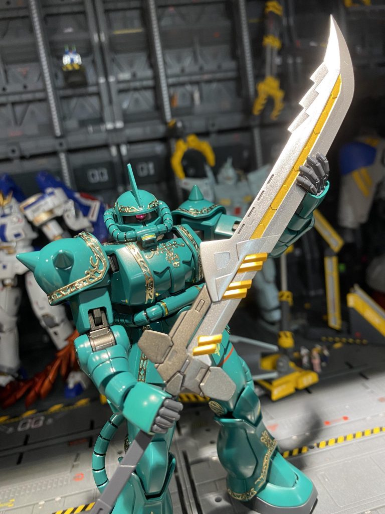 ドズル・ザビ専用ザクII–6枚目/制作者：Tencho