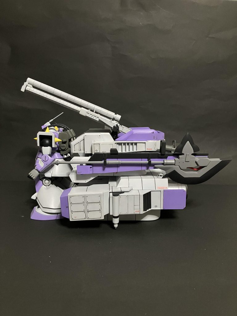 ヒート・ハルバードの重さに負けないようにスタビライザーの渋みを調整しました