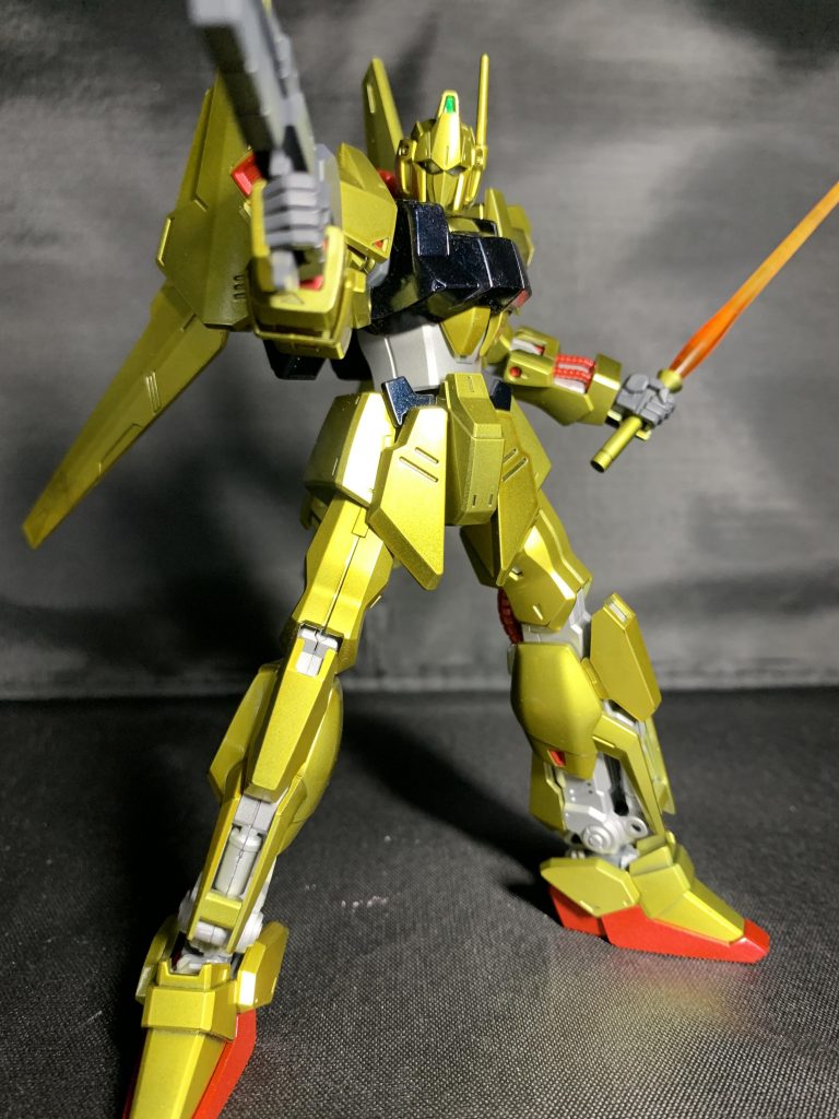 うーんブルーブラックの青があまり出てないような…グシオンの時はもっと青かったような