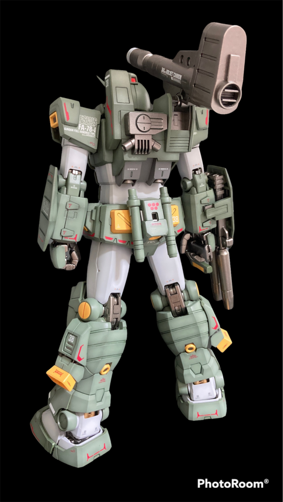 MGフルアーマーガンダム–3枚目/制作者：初音ザク