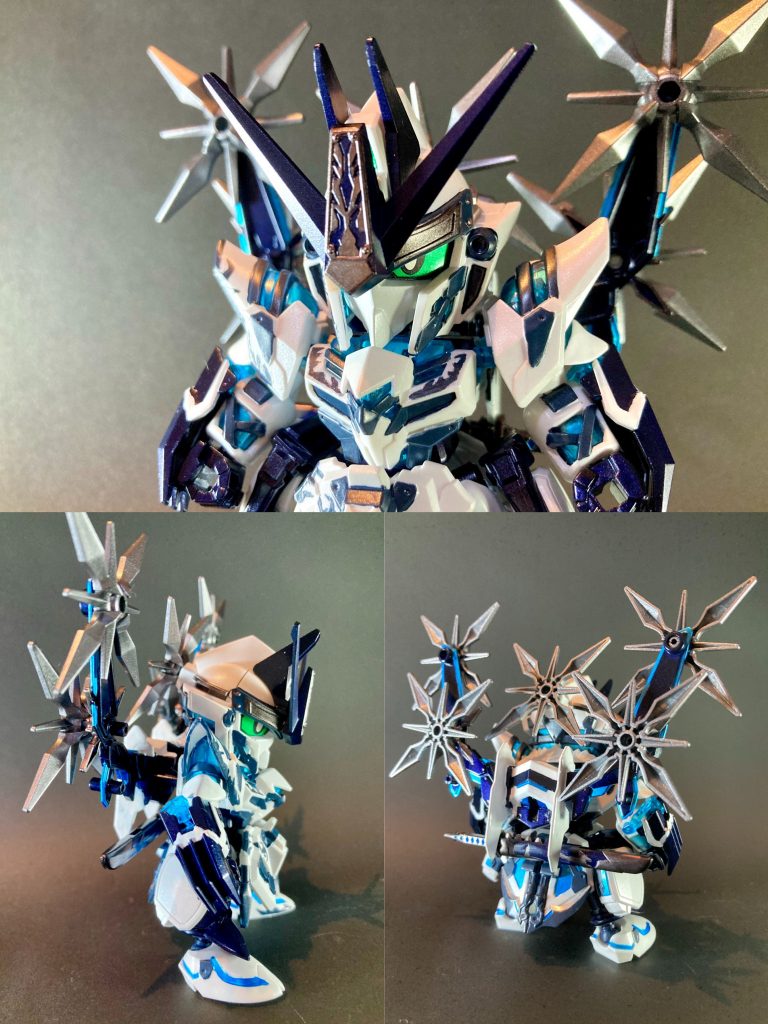 【SDWヒーローズ】才蔵ガンダムデルタカイ–3枚目/制作者：ひとらたん