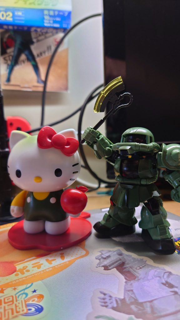 実はザク目当てで買いました()