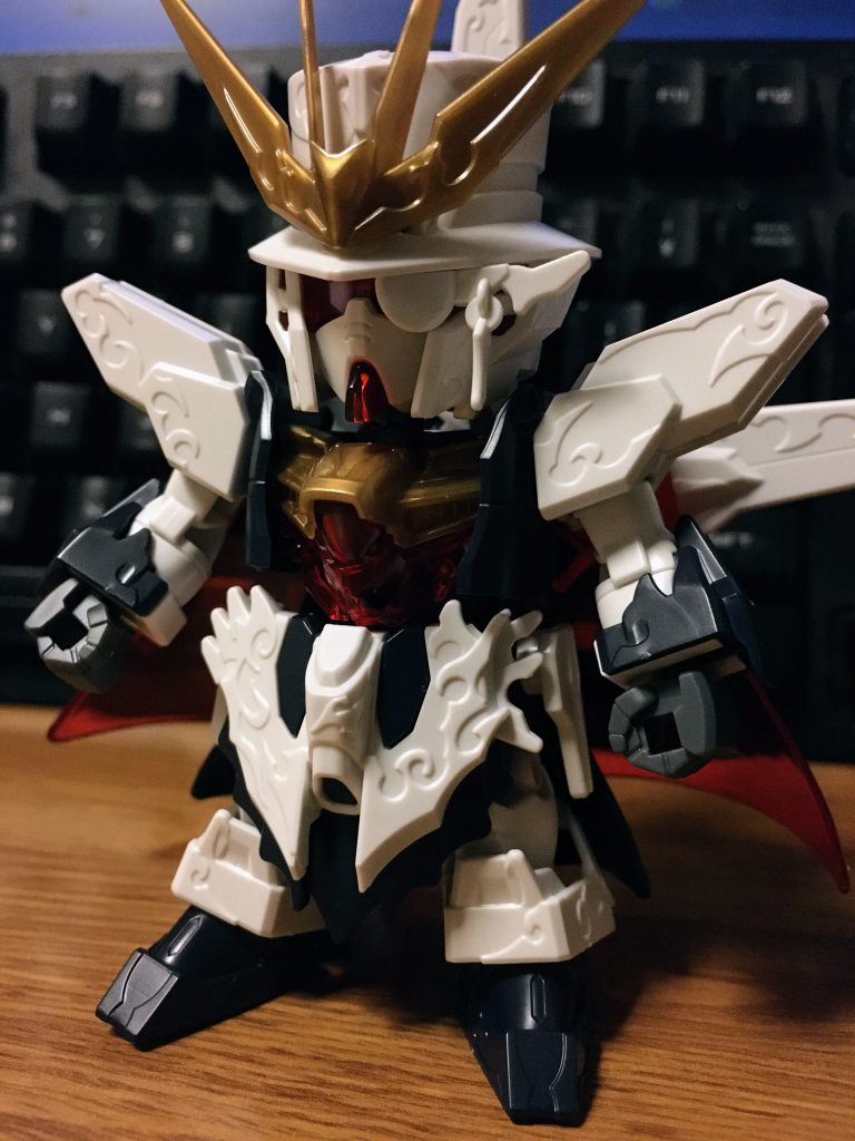 塗装してる最中は特に感じなかったですが、素組みをこうして見て見ると、まぁ頑張ったんだなってww