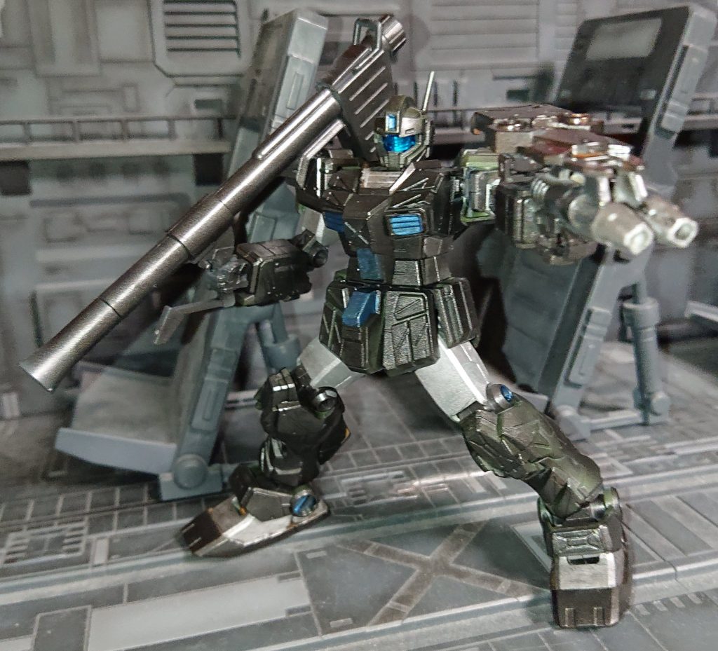 近接用ダブルビームスプレーガン射程は短いが近接用射撃武器として装備ショートシールドと１体型のFAガンダムスタイル