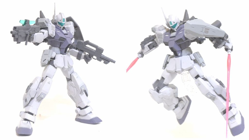 今回は珍しくデカール貼りをがんばりました。右肩のSRSCを見てやってください。