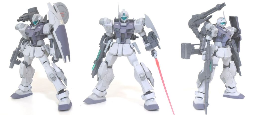 向かって左から3号機:偵察、哨戒用「シャドウファントム」1号機:近接戦闘用「イントルーダー」2号機:中長距離支援用「エリミネーター」画像をくっつけると3機作った気分になりお得です!