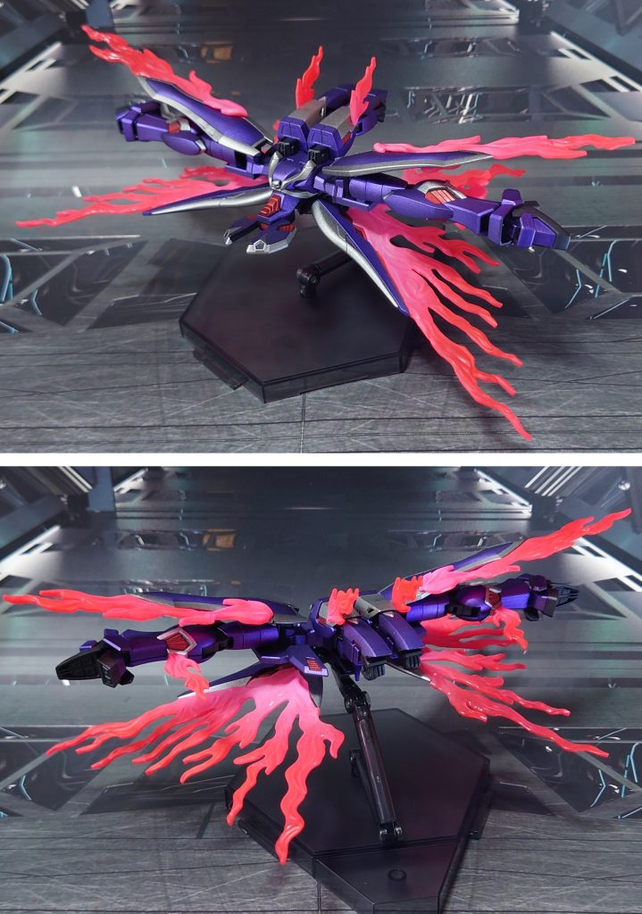 蜃気楼鳥でファントムライトの前後ろ。前述の理由により、全エフェクトは取り付けません。