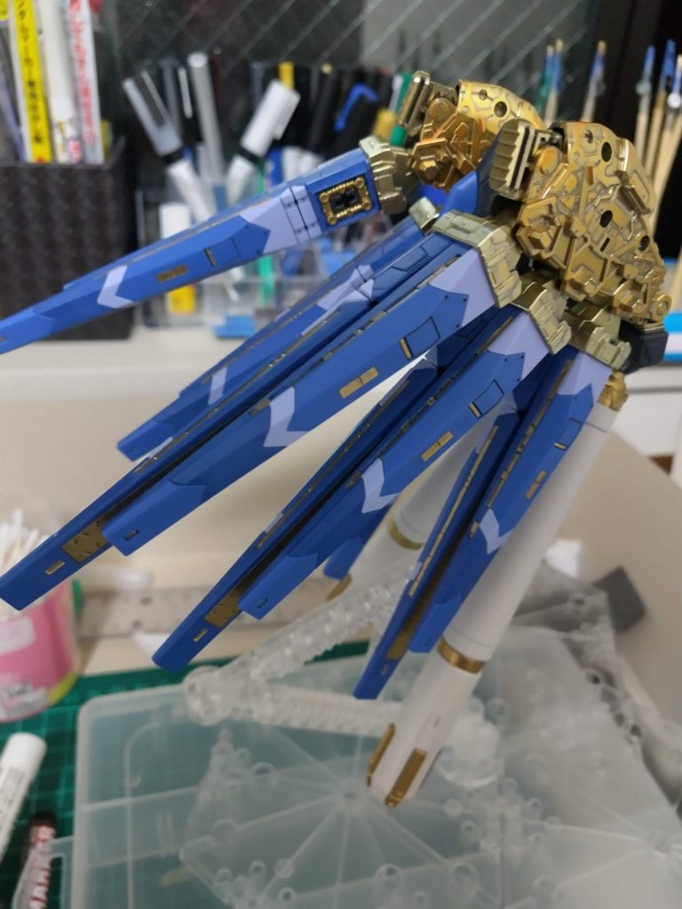 ファンネル達が修行でした