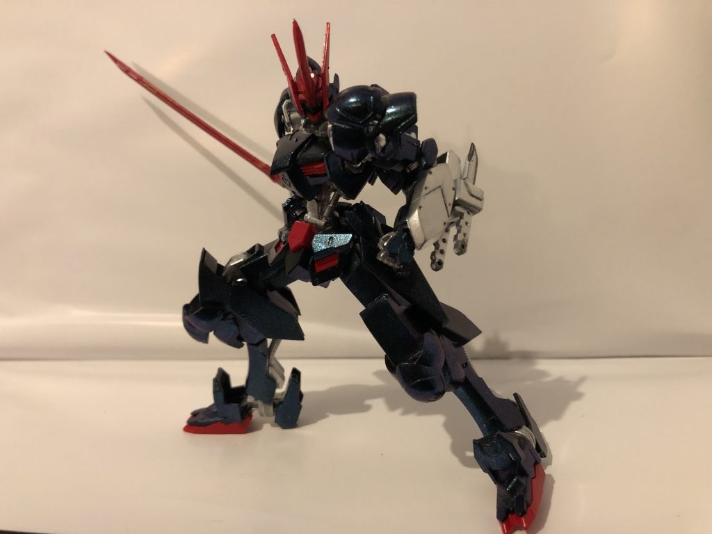 抜刀！的なポーズで