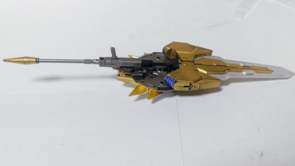 アイグローリア（ジャベリン）接続部がもうぷらんぷらんになってます