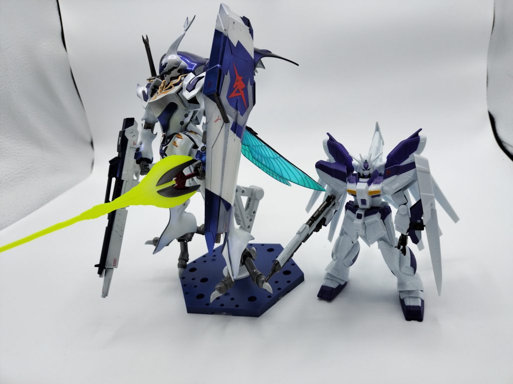 ハイν（Gフレーム）とのツーショット思ったより似なかった(;^_^A