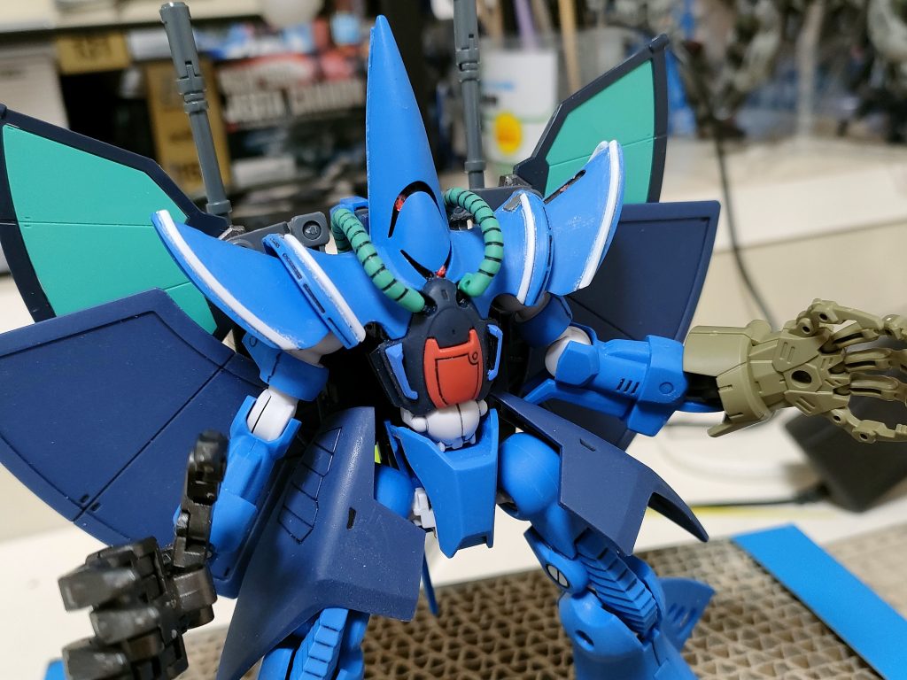 ディテールアップはほぼプラバンで。どれだけ曲げられるか勉強になりました