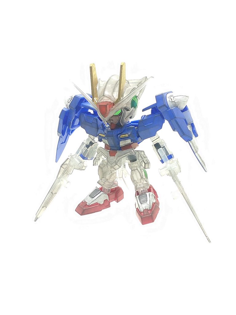 ダブルオーガンダム ソリッドクリア–2枚目/制作者：かえる