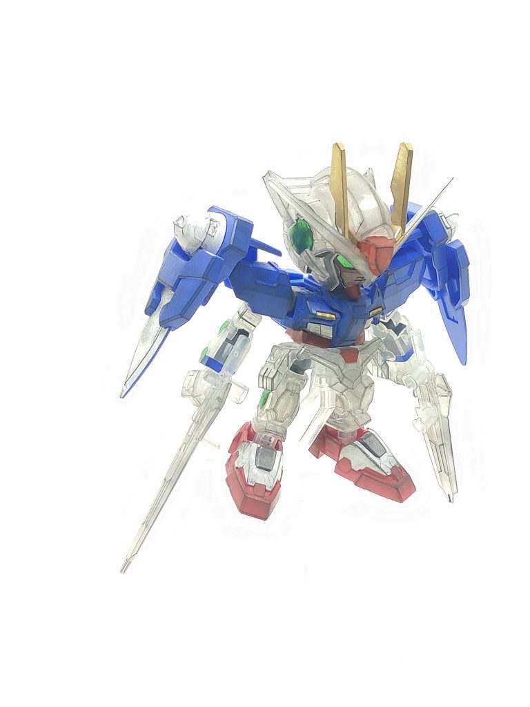 ダブルオーガンダム ソリッドクリア–4枚目/制作者：かえる