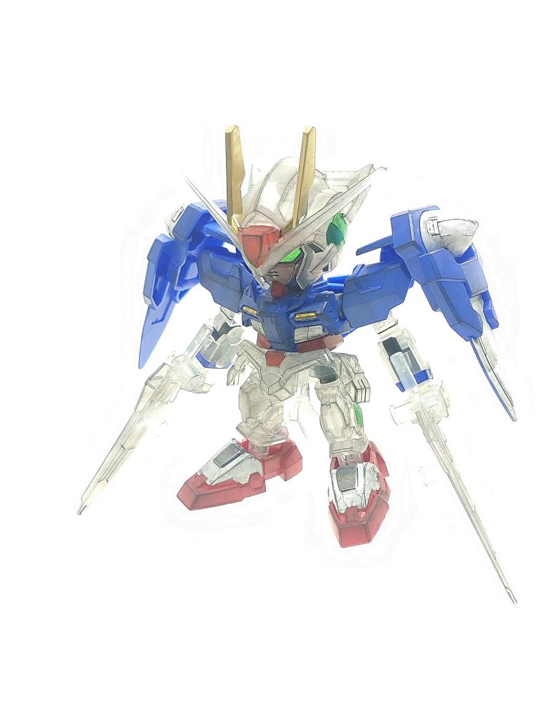 ダブルオーガンダム ソリッドクリア–5枚目/制作者：かえる