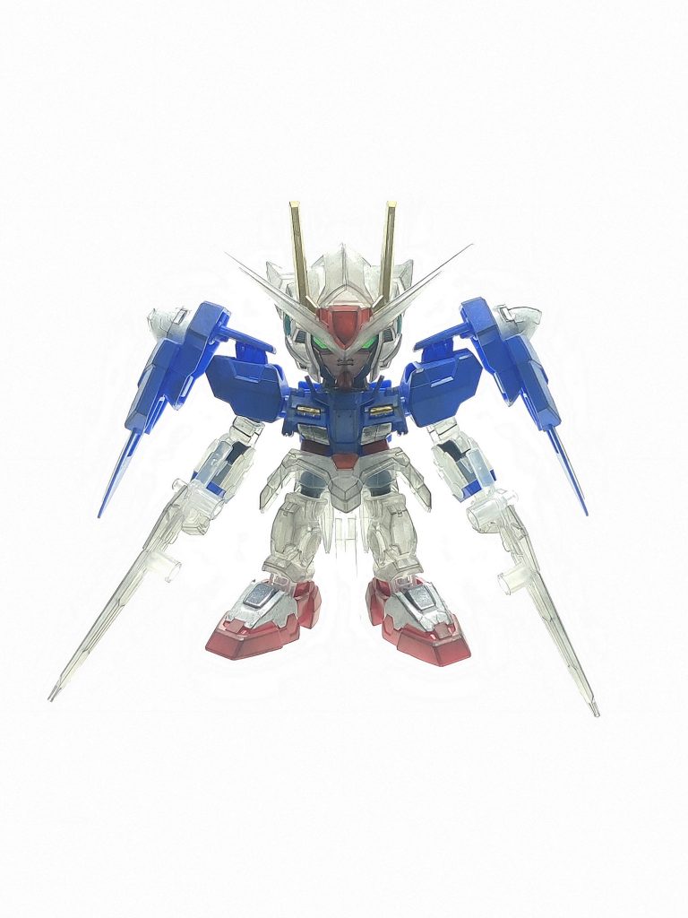 ダブルオーガンダム ソリッドクリア–6枚目/制作者：かえる