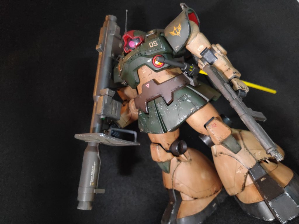 ここまで見ていただきありがとうございます!自分で想像したドムを制作することが出来て良かったです。そして改めてドムはカッコいいと思いました!!