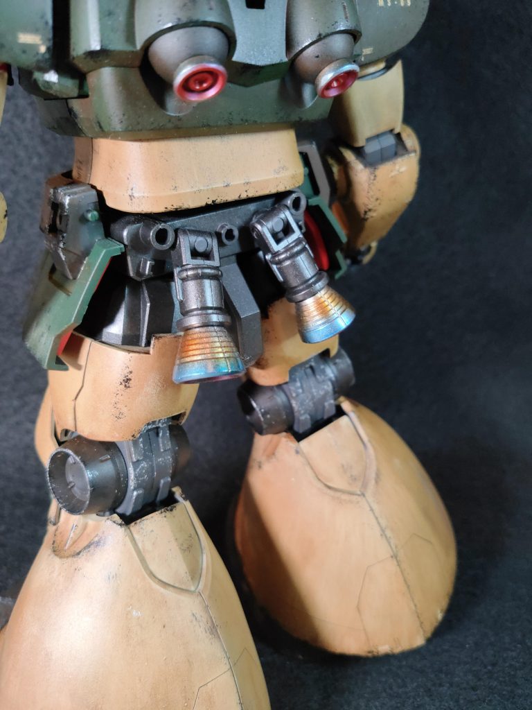 バーニアはキレイに出来たと思ってます!