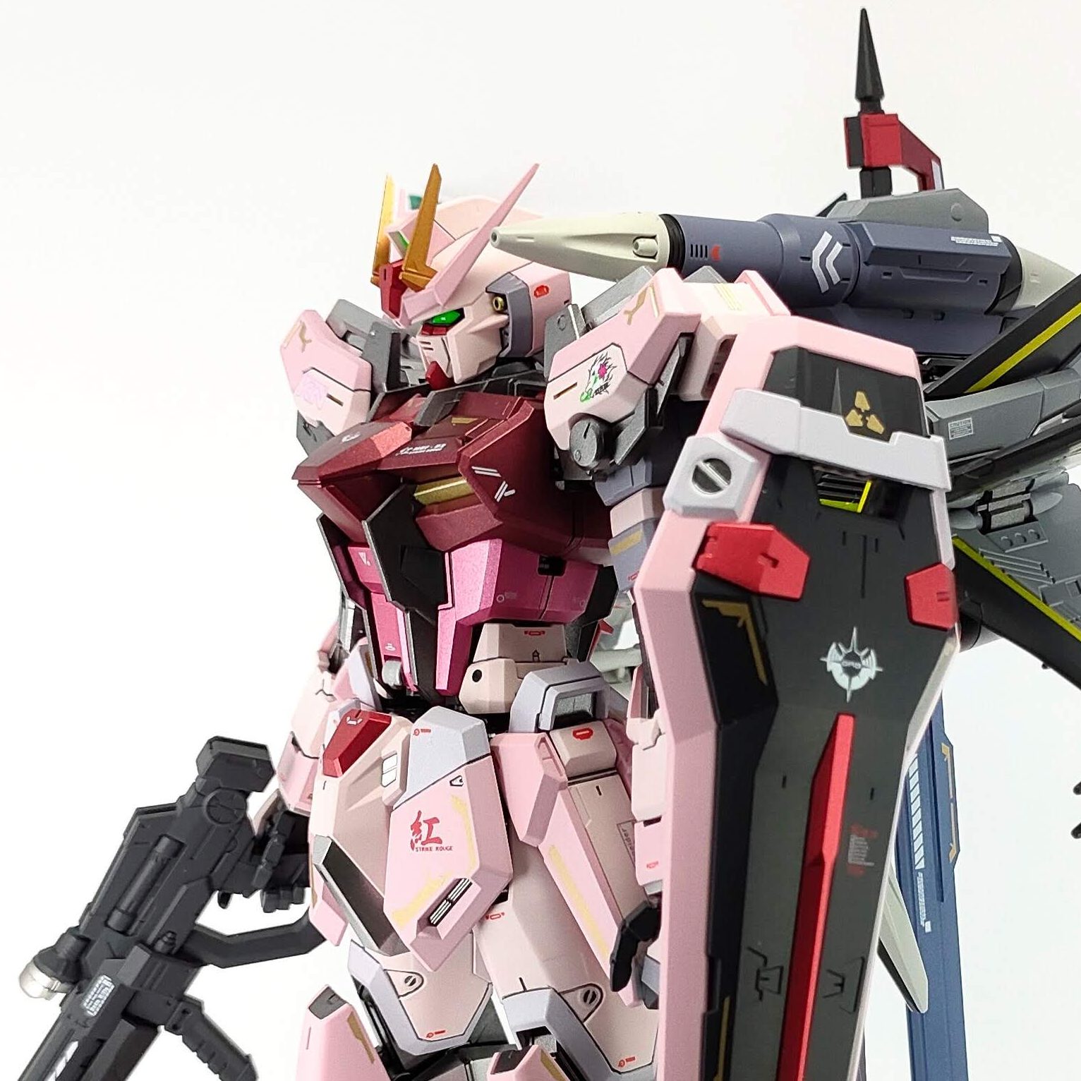 うのにもお得な METAL BANDAI BUILD METAL ストライクルージュ オオトリ装備 魂ウェブ商店限定 機動戦士ガンダムSEED  BUILD フィギュア