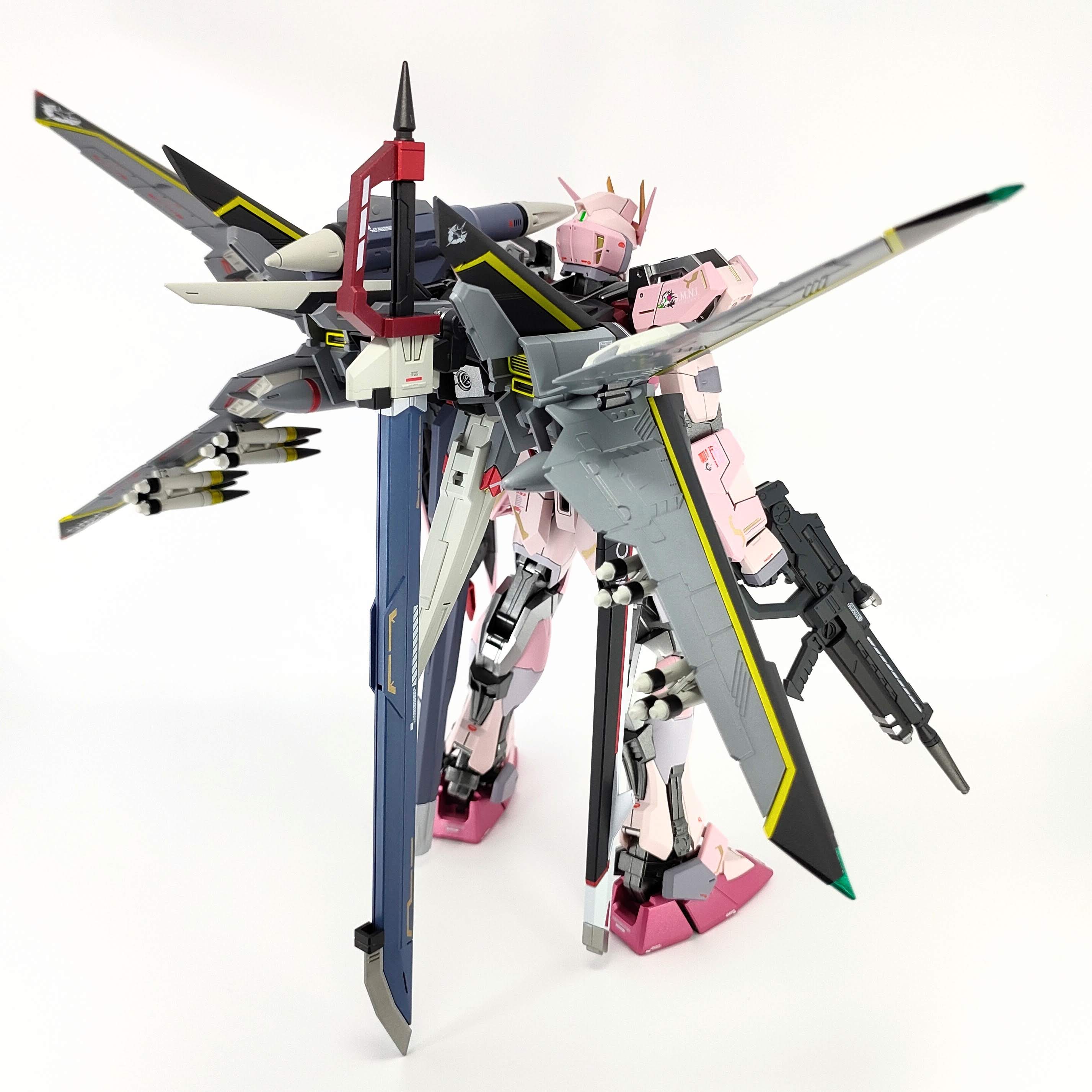 MG ストライクルージュ（オオトリ装備） “METAL BUILD風”｜まぐろんGP