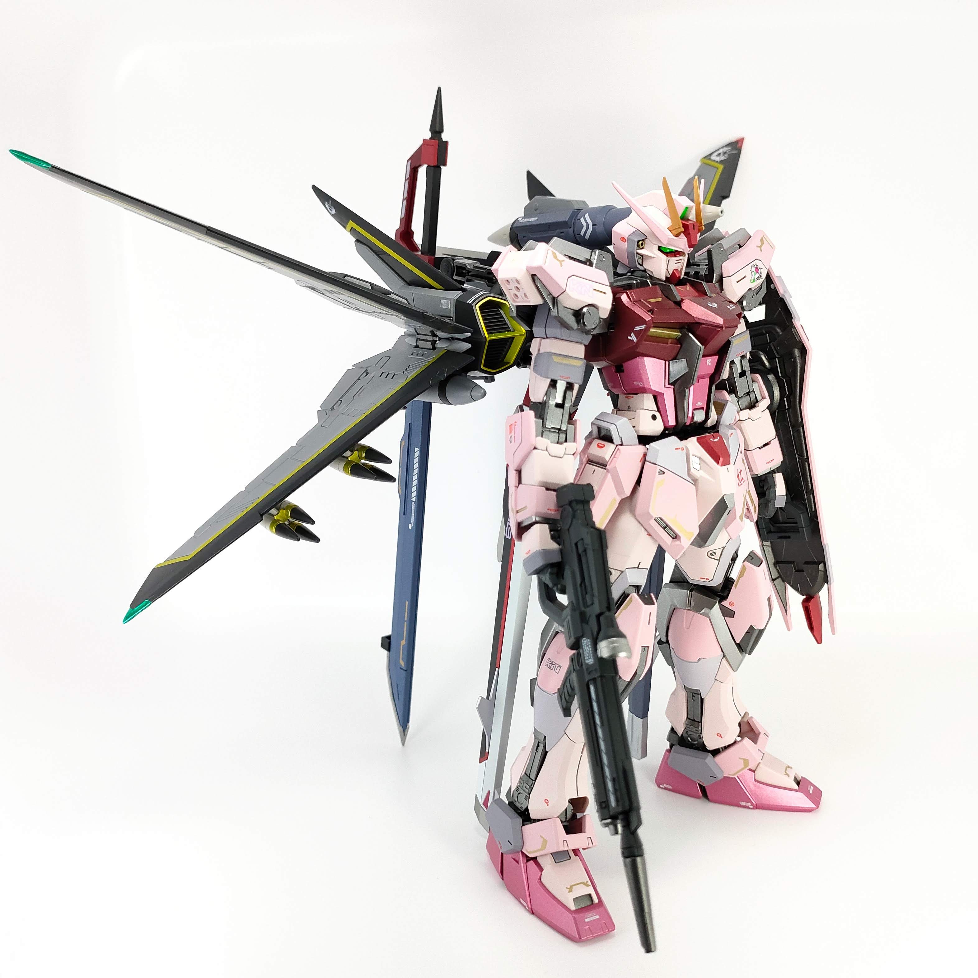 MG ストライクルージュ（オオトリ装備） “METAL BUILD風”｜まぐろんGP