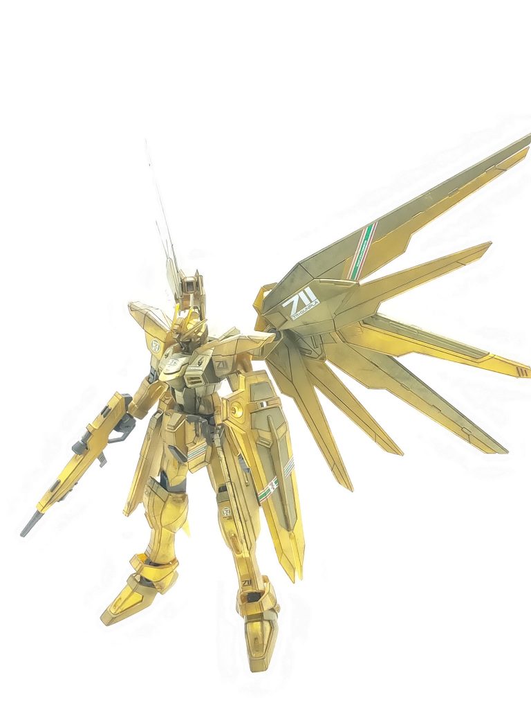 フリーダムガンダム［ゴールドインジェクションカラー］–4枚目/制作者：かえる