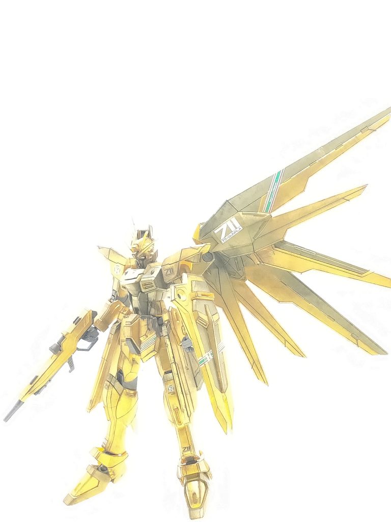 フリーダムガンダム［ゴールドインジェクションカラー］–6枚目/制作者：かえる