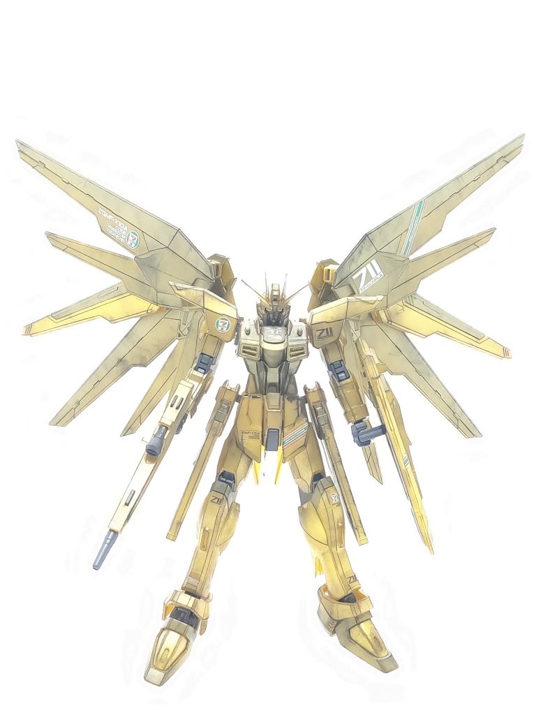 フリーダムガンダム［ゴールドインジェクションカラー］–5枚目/制作者：かえる