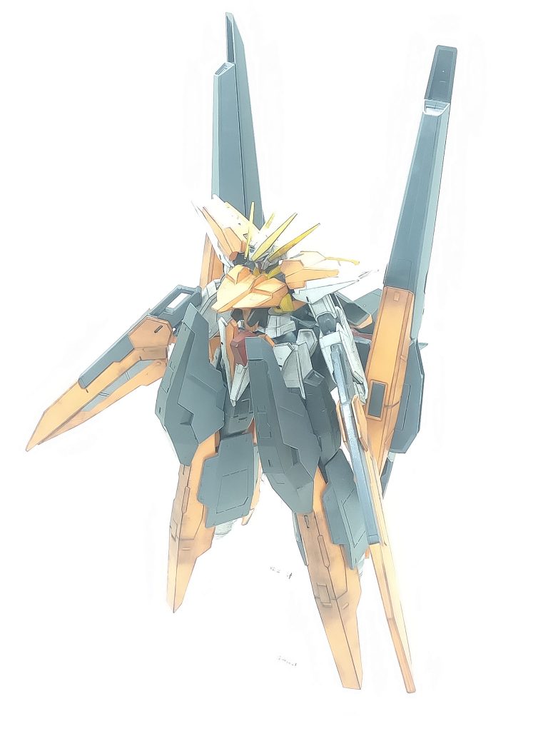 ガンダムハルート(最終決戦仕様)–6枚目/制作者：かえる