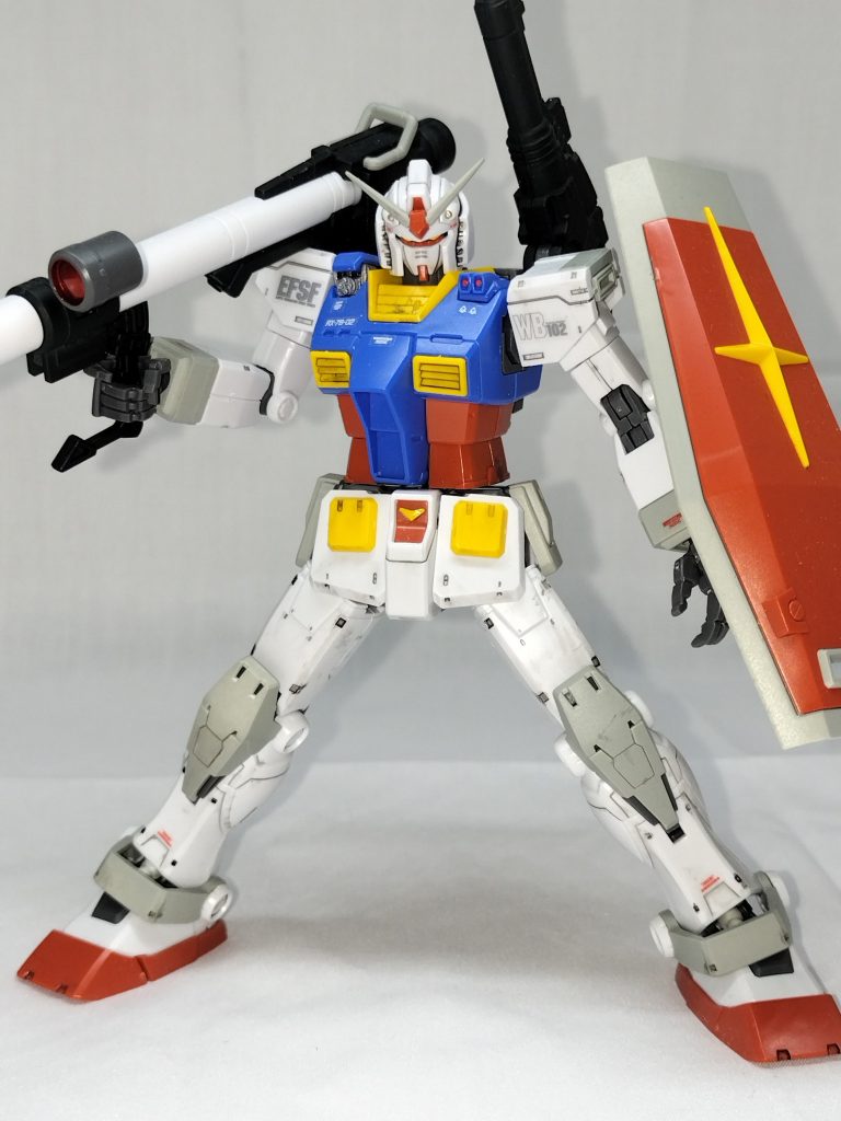 オリジン版ガンダム–2枚目/制作者：ダンベル