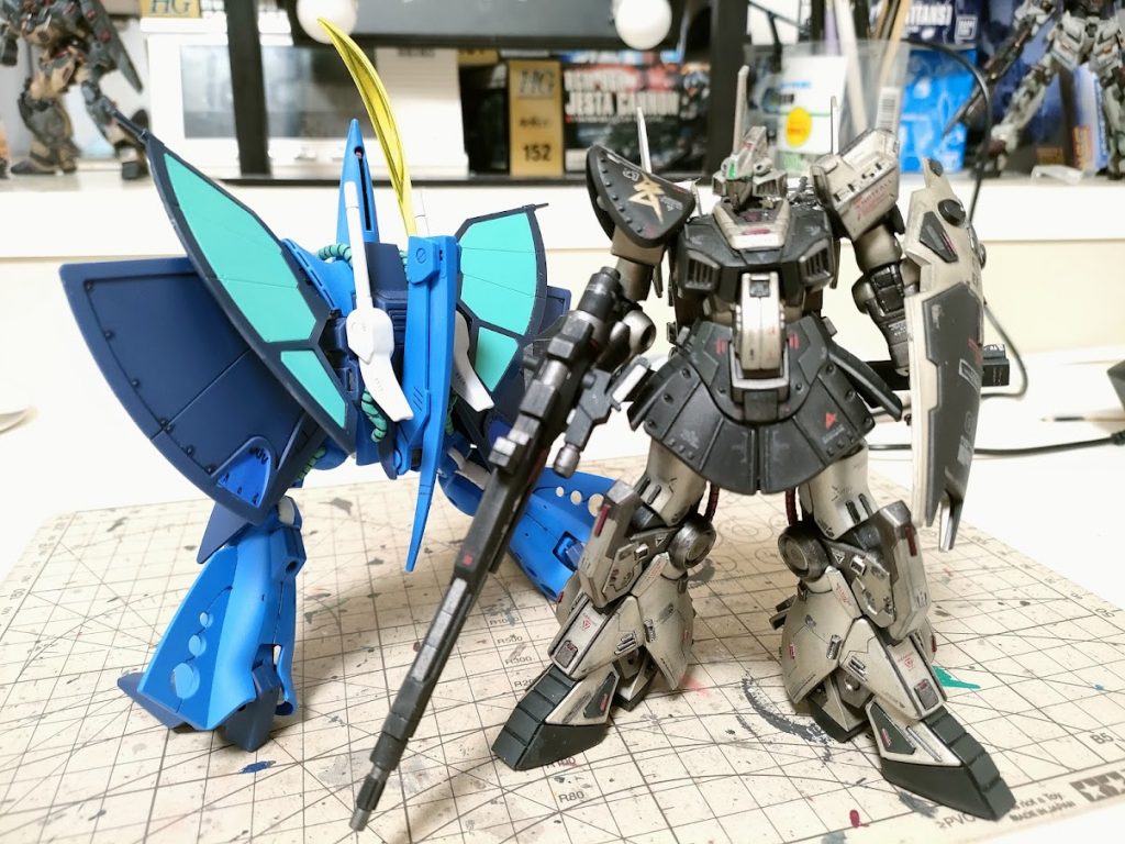 前回のディジェの放熱フィンの使い道を模索していたところ、ハンブラビにぴったりフィット✨