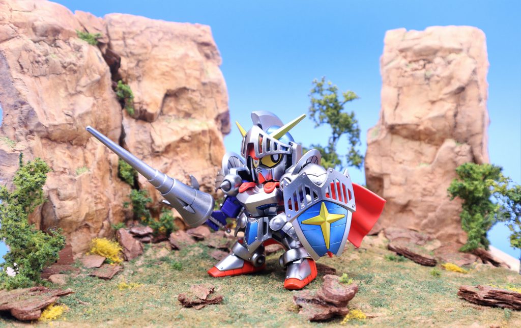 箱絵のような感じで撮影😄メタリック塗装が良く似合います✌️