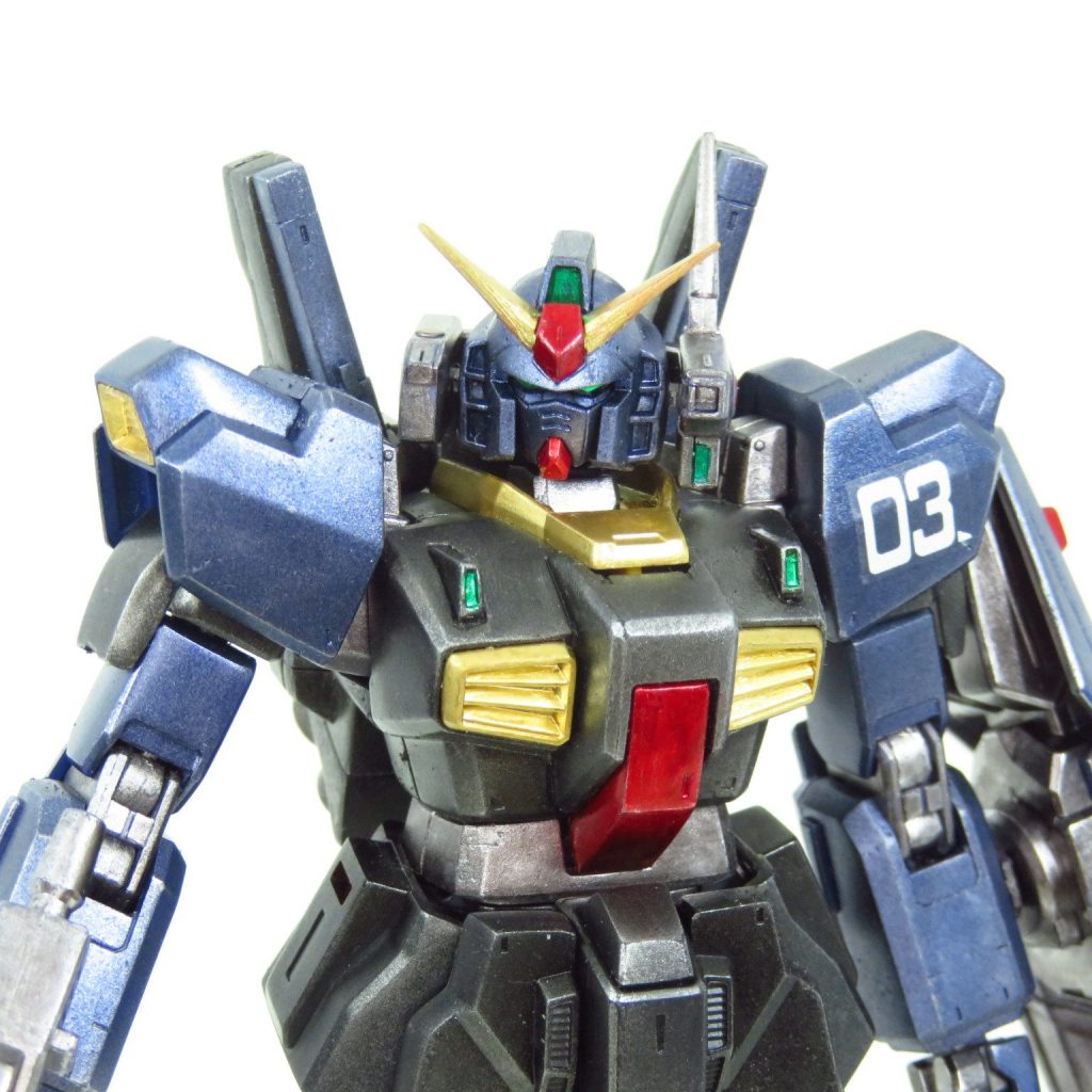 HGUC ガンダムMK-Ⅱ ティターンズカラー メタリック塗装｜Gタクヨさん