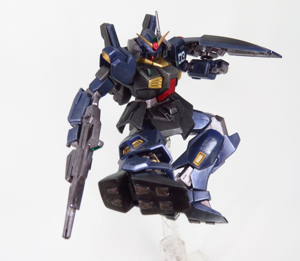 HGUC　ガンダムMK-Ⅱ　ティターンズカラー　メタリック塗装–7枚目/制作者：Gタクヨ