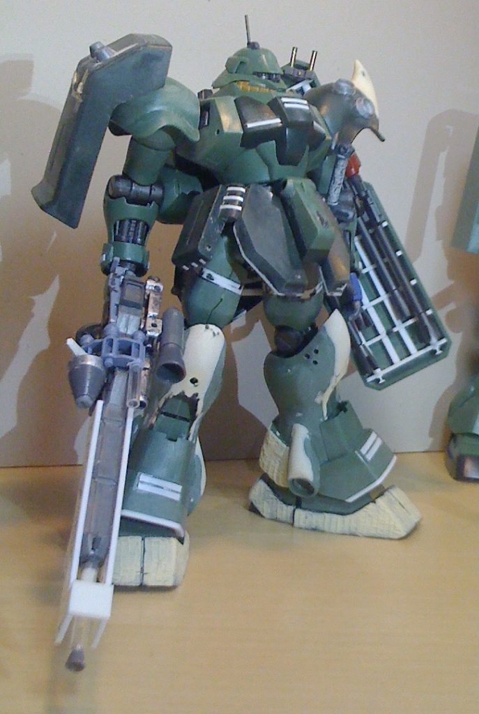 塗装直前の様子。